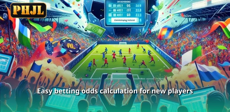 Easy betting odds calculation for new players