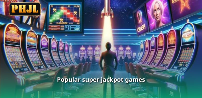 Popular super jackpot games